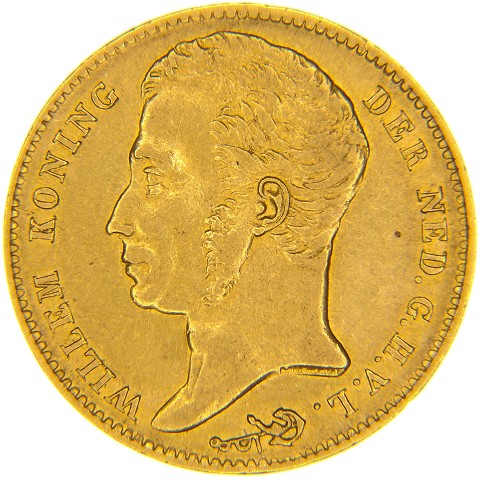 10 Gulden 1818-1840 - Guglielmo I - Olanda