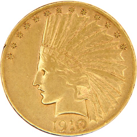 10 Dollari Indiano 1907-1933 - Stati Uniti d’America