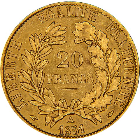 20 Franchi 1849-1851 - Francia