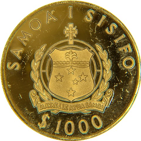 1000 Tala 1981 - Samoa