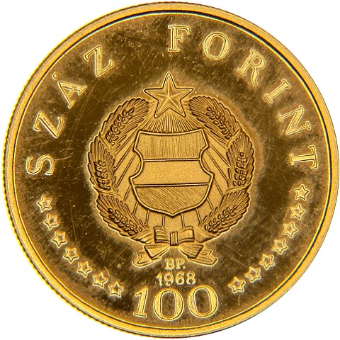 100 Fiorini 1968 - Ungheria