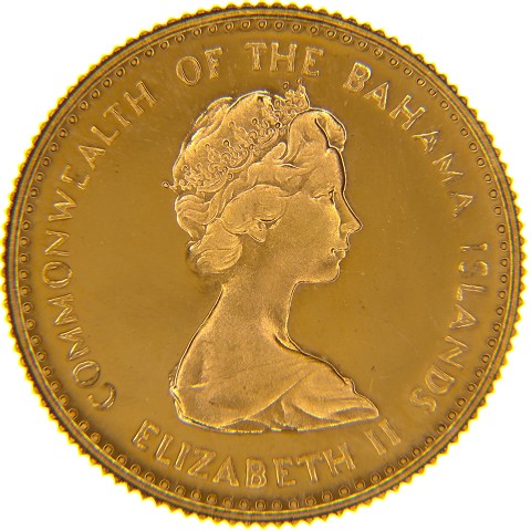 10 Dollari 1972 - Elisabetta II - Bahamas