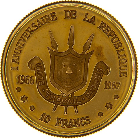 10 Franchi 1967 - Burundi