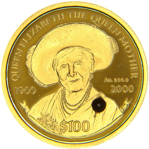 100 Dollari 2000 - Elisabetta II - Isole Vergini Britanniche
