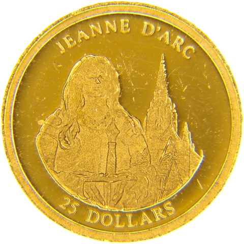 25 Dollari 2001 - Liberia