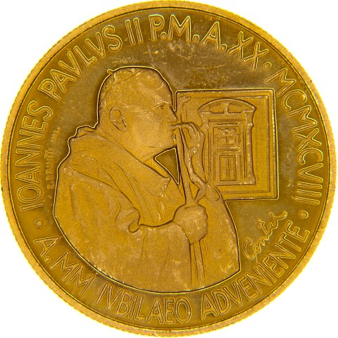 100000 Lire 1998 - Giovanni Paolo II - Città del Vaticano