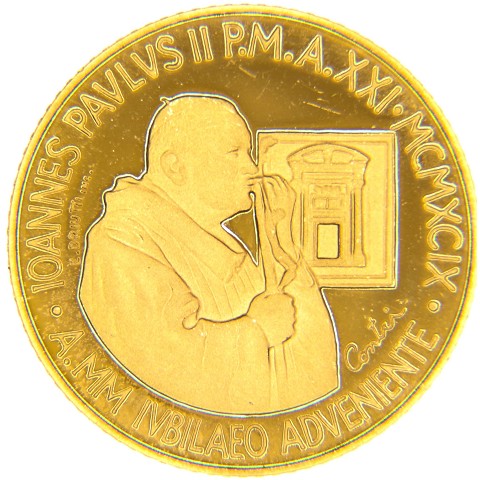 50000 Lire 1999 - Giovanni Paolo II - Città del Vaticano