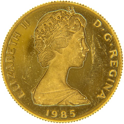 100 Corone 1985 - Elisabetta II - Isole Turks & Caicos