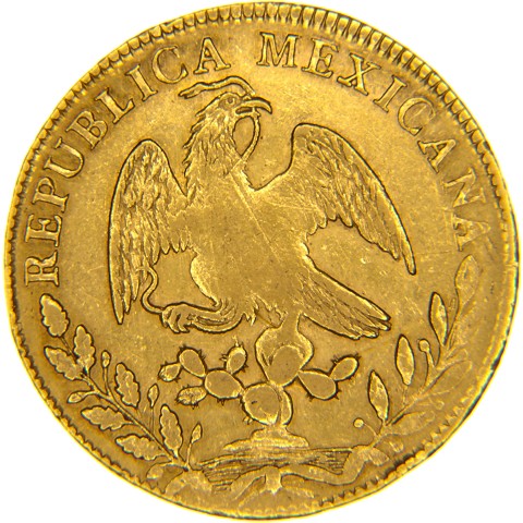 8 Escudos 1824-1873 - Messico
