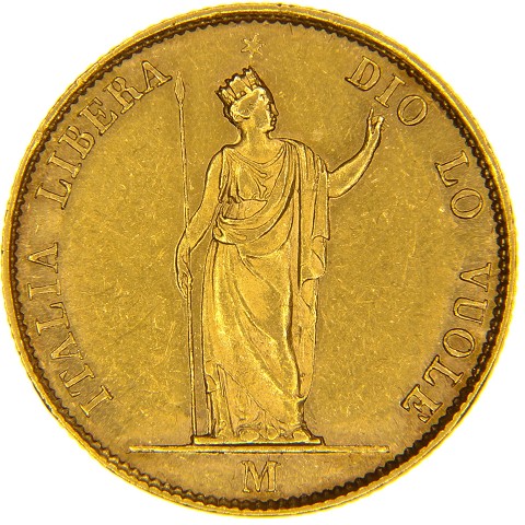 20 Lire 1848 - Governo provvisorio di Lombardia