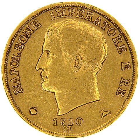 20 Lire 1808-1814 - Napoleone I - Regno d’Italia