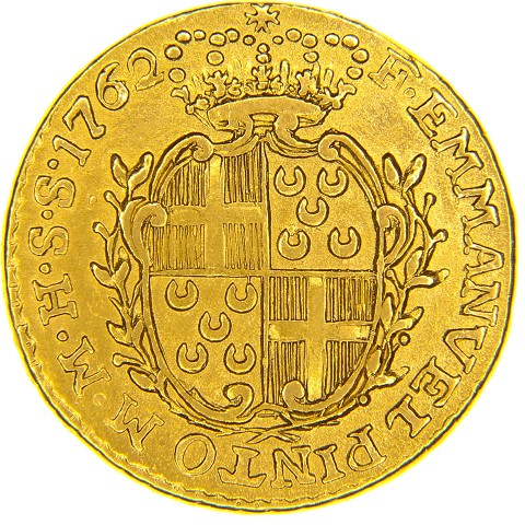 10 Scudi 1762 - Emmanuel Pinto - Ordine di Malta
