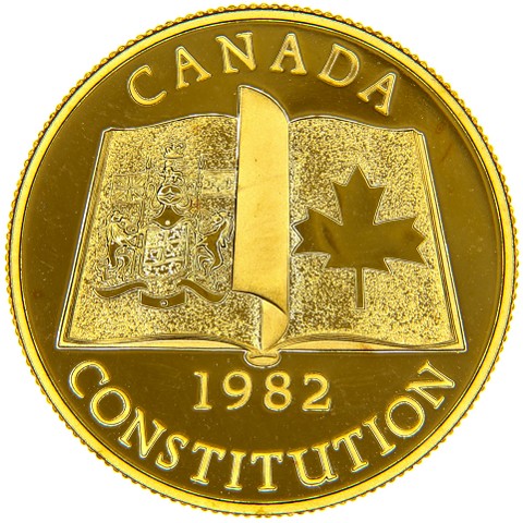 100 Dollari 1982 - Elisabetta II - Canada