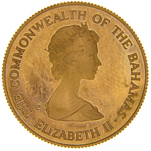 100 Dollari 1981 - Elisabetta II - Bahamas