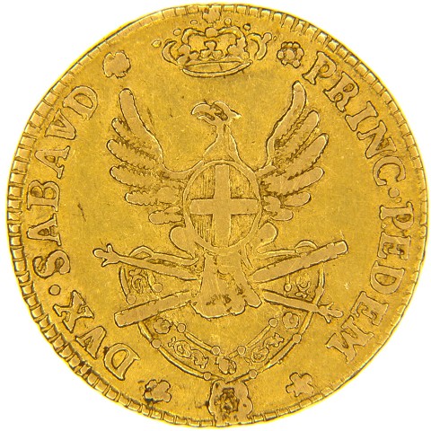 1/2 Doppia 1787 - Vittorio Amedeo III - Regno di Sardegna