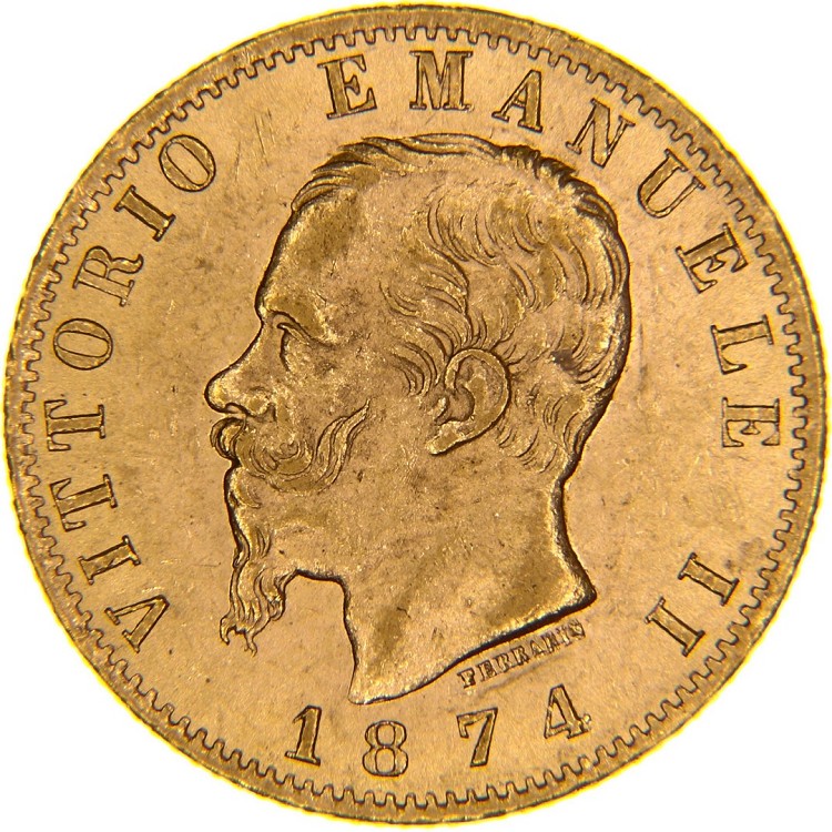 20 Lire Oro | Monete d'Oro Italiane | Monete Oro Vittorio Emanuele