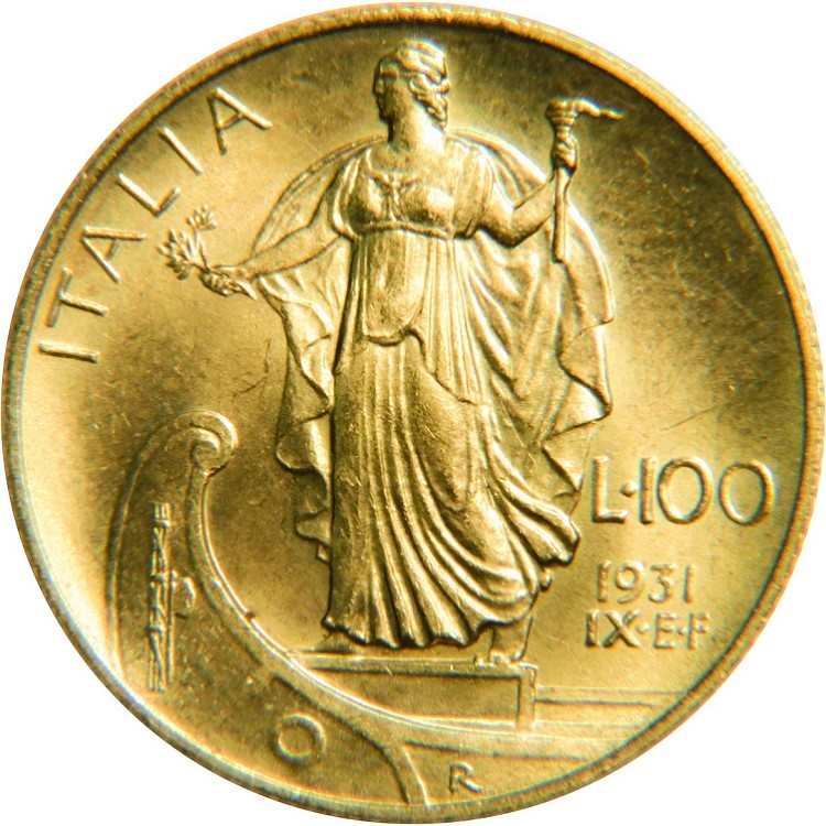 20 Dollari Oro Aquila | 20 Pesos Oro | 100 Lire Oro