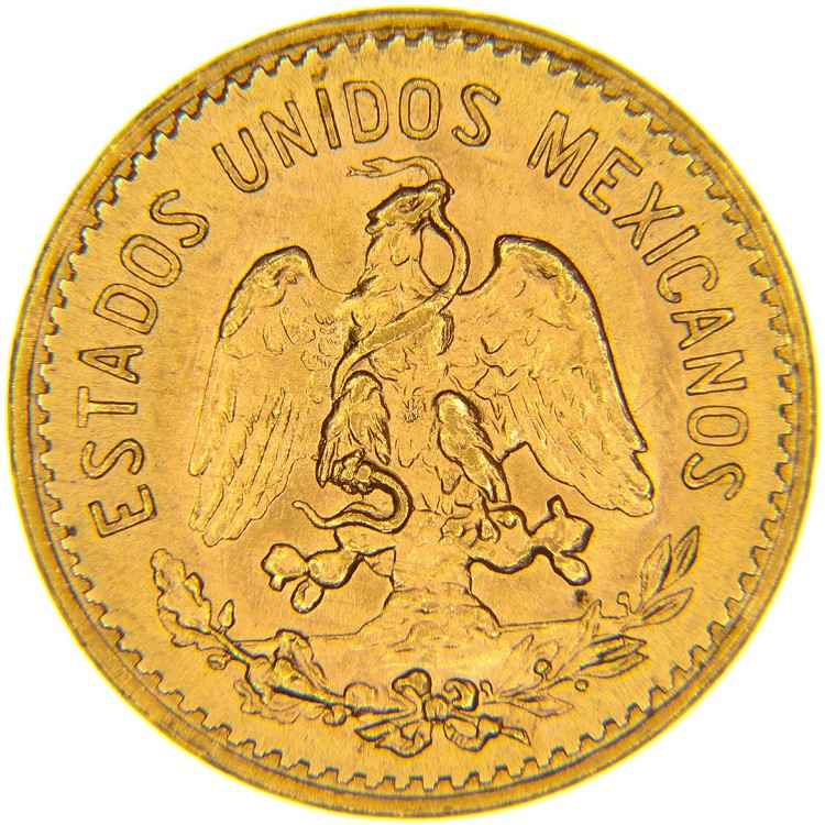 Pesos Messicani | 50 Pesos Oro Mexico | Sterlina 2021