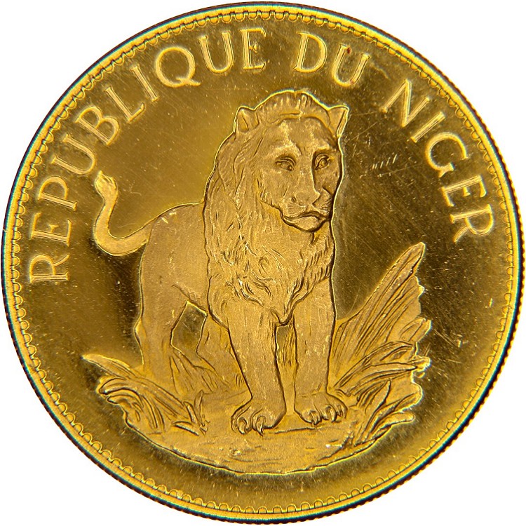 50 Franchi Leone Niger | Krugerrand South Africa | Monete Euro da Collezione