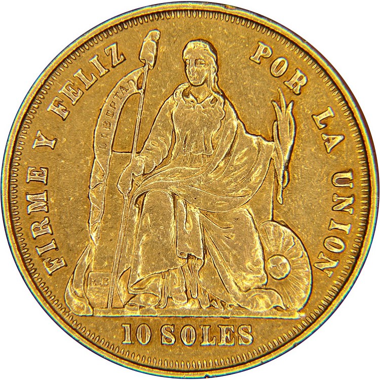 Monete Peruviane | Marchi Tedeschi Oro | Marengo Francese Galletto
