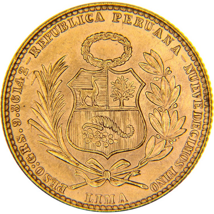 Soles Oro Peru | Monete Oro America Latina | Pesos Mexico