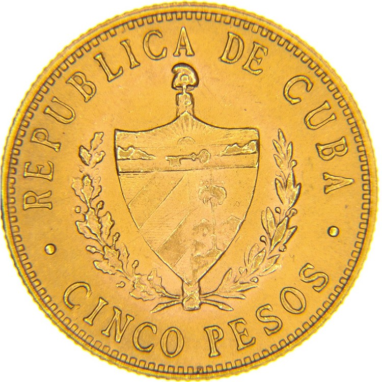 5 Pesos Oro | Monete da Regalare | Numismatica Genova