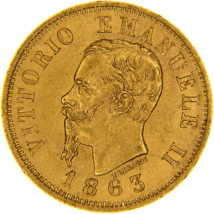 10 Lire Oro | Moneta d’Oro Italiana | Moneta Umberto Primo 1882 Valore