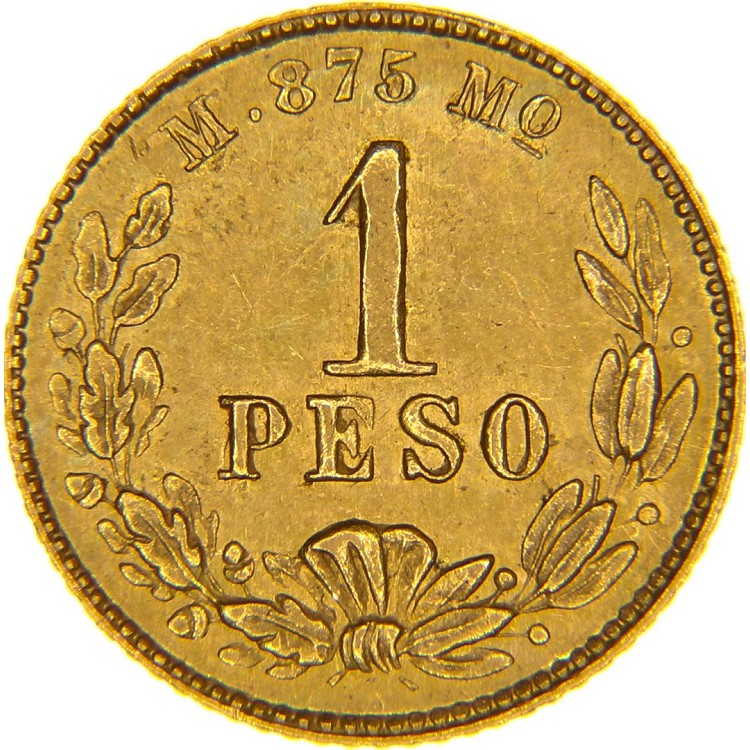 1 Pesos Messico | Sterlina Oro 2010 | Marengo Svizzero