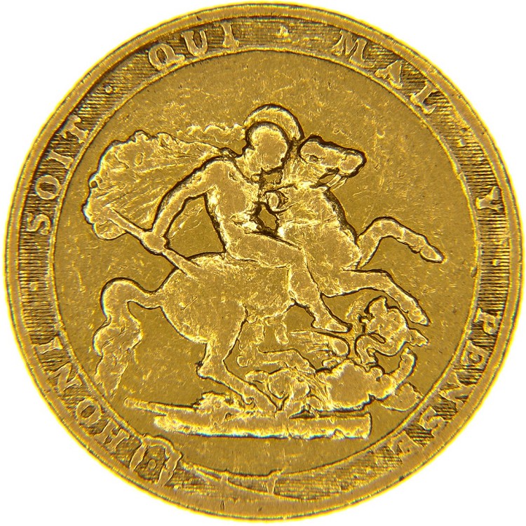Sterlina Oro Giorgio | Sterlina Oro da Collezione | Sterlina Oro Rara