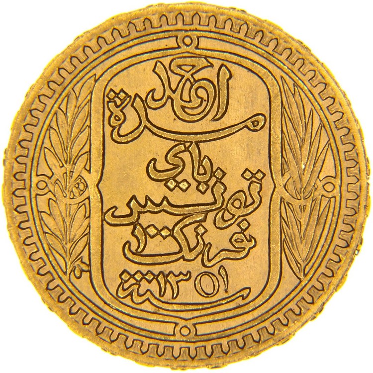 100 Franchi Oro | Marco Tedesco Raro | Mezzo Marengo Oro