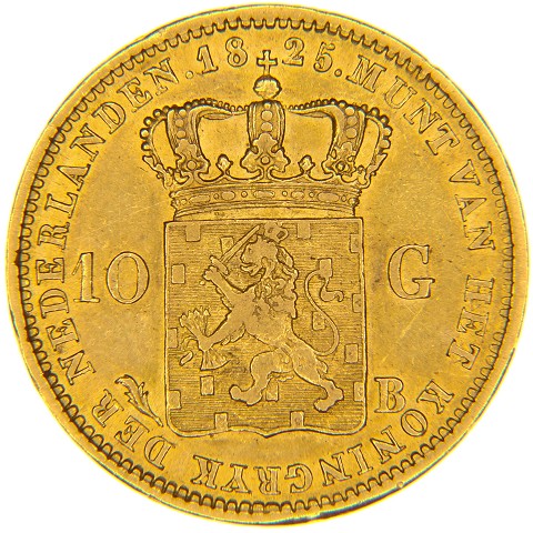 10 Gulden 1818-1840 - Guglielmo I - Olanda