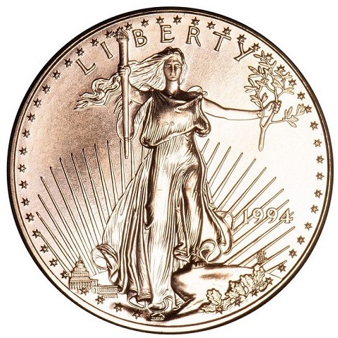 1 Oncia - 50 Dollari Eagle - Stati Uniti d’America