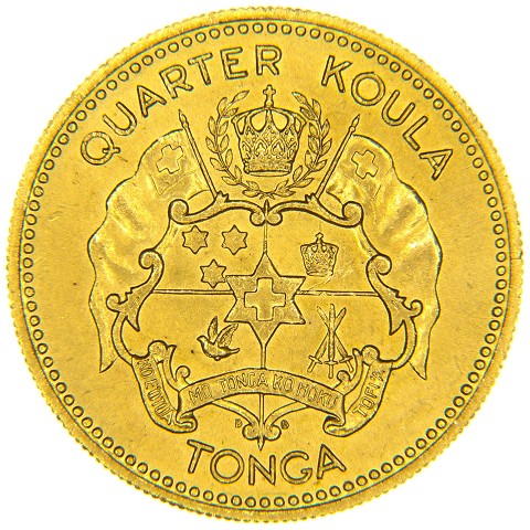 1/4 Koula 1962 - Salote Tupou III - Tonga