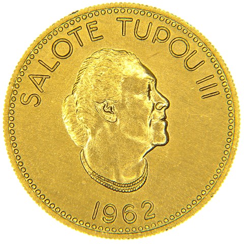 1/4 Koula 1962 - Salote Tupou III - Tonga