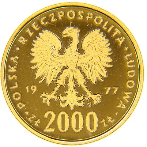 2000 Zlotych 1977 - Polonia