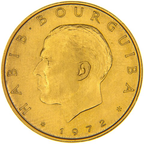 10 Dinari 1972 - Tunisia