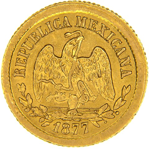 5 Pesos 1870-1905 - Messico