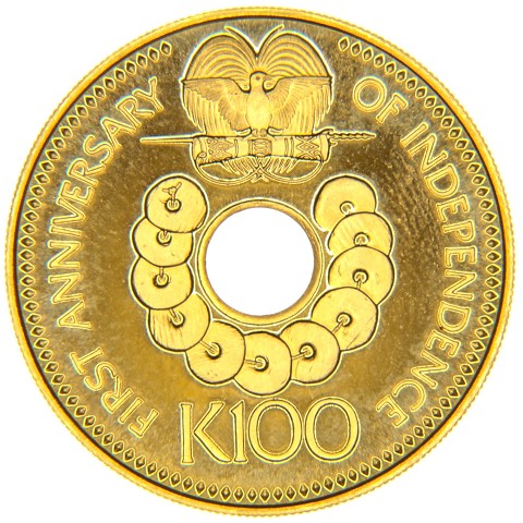 100 Kina 1976 - Papua Nuova Guinea