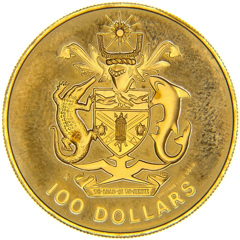 100 Dollari 1978 - Elisabetta II - Isole Salomone