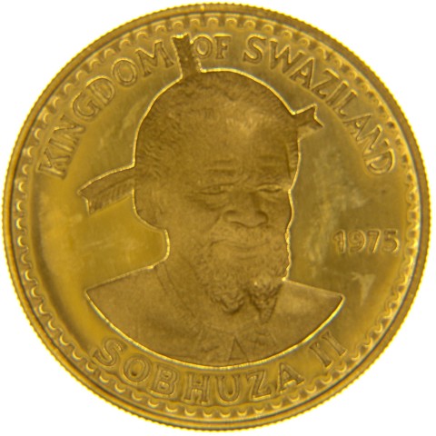 100 Emalangeni 1975 - Sobhuza II - Swaziland