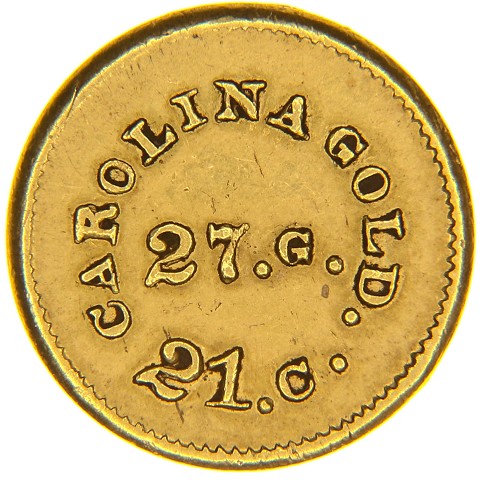 1 Dollaro 1842-1852 - August Bechtler - Nord Carolina