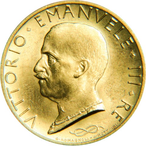 100 Lire 1931-1933 - Vittorio Emanuele III - Regno d’Italia