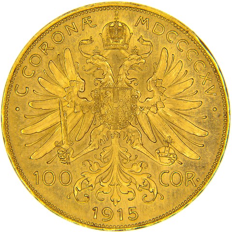 100 Corone 1909-1915 - Francesco Giuseppe - Austria