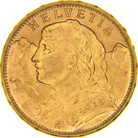 20 Franchi 1897-1949 - Vreneli - Svizzera