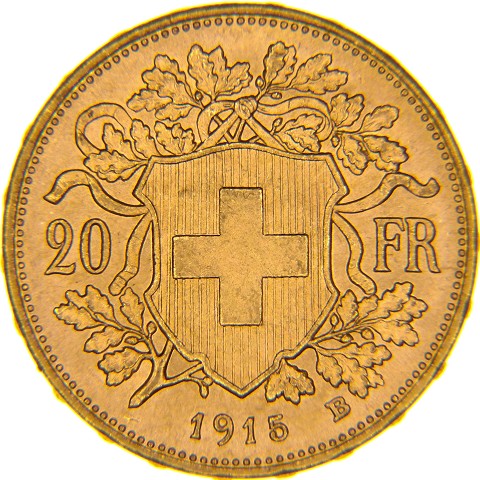 20 Franchi 1897-1949 - Vreneli - Svizzera