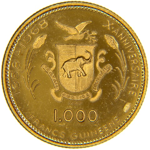 1000 Franchi 1969-1970 - Guinea