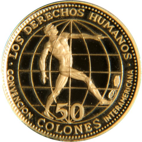50 Colones 1970 - Costa Rica