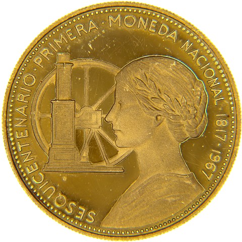 100 Pesos 1968 - Cile
