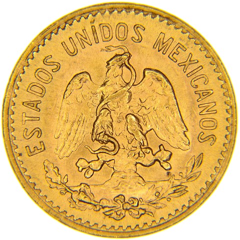 5 Pesos 1905-1955 - Messico