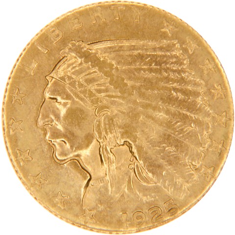 2,5 Dollari Indiano 1908-1929 - Stati Uniti d’America